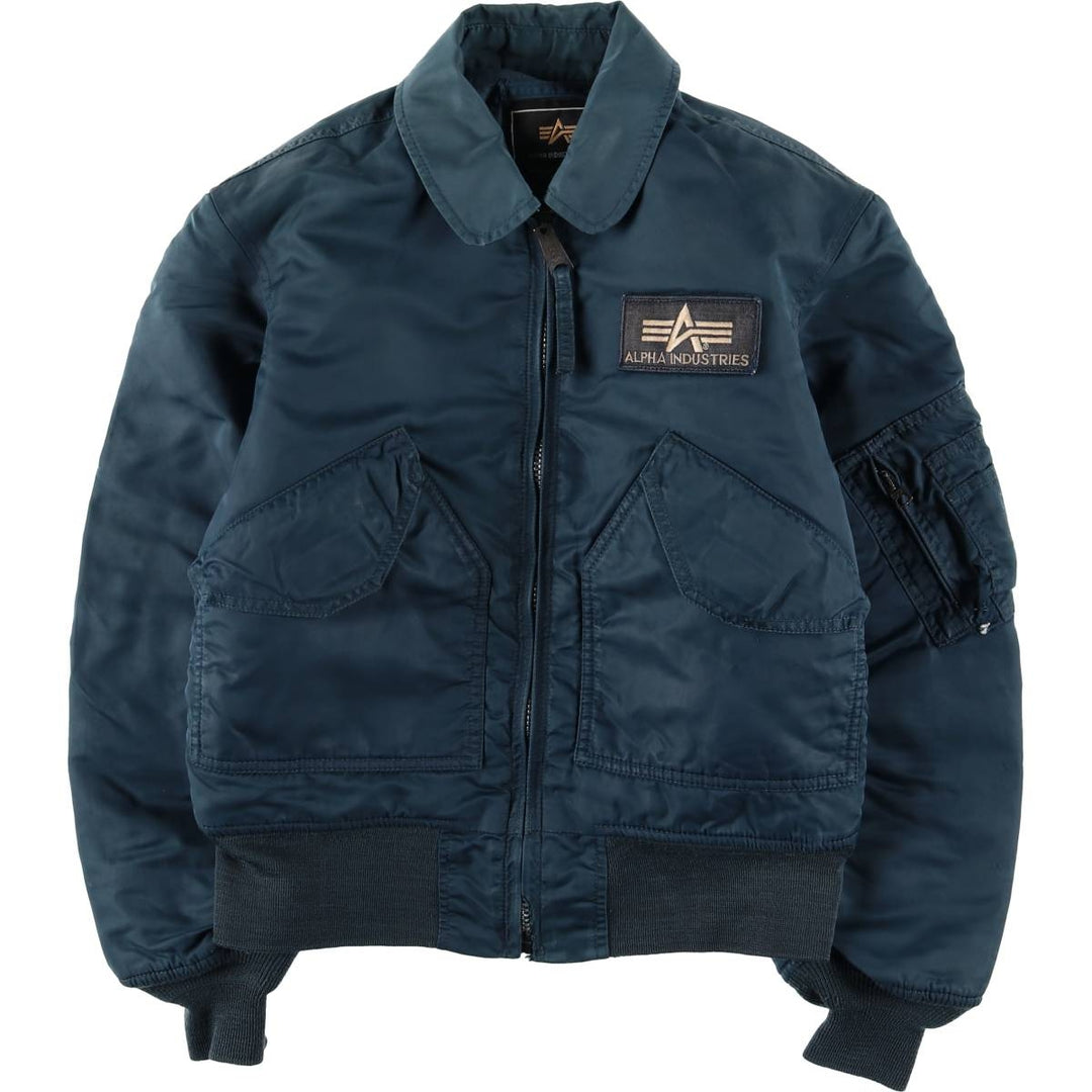 Civilian Alpha CWU-45 Nylon green type Vintage Second Hand