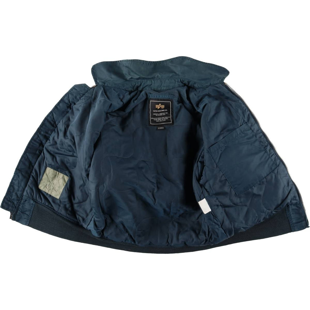 Civilian Alpha CWU-45 Nylon green type Vintage Second Hand