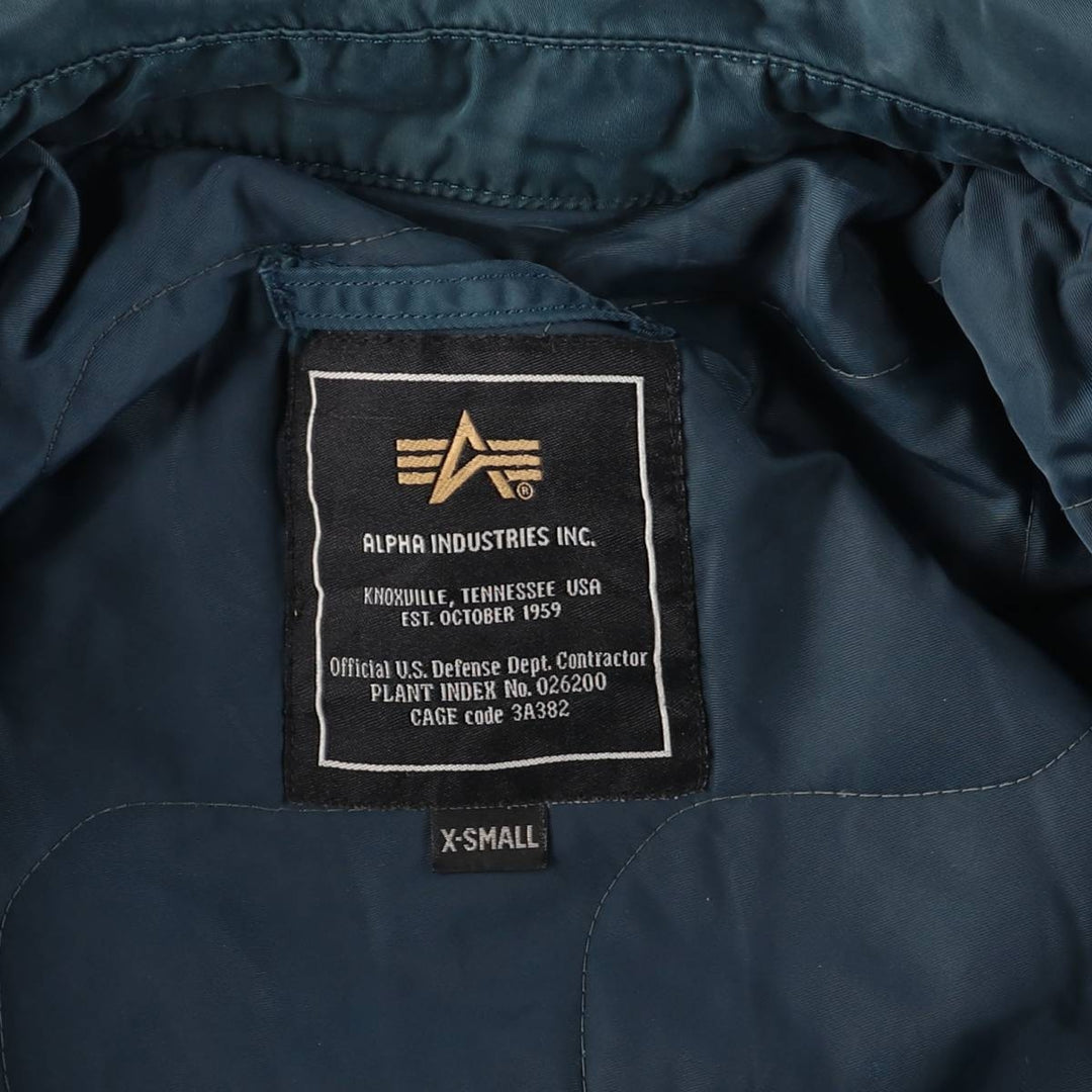 Civilian Alpha CWU-45 Nylon green type Vintage Second Hand