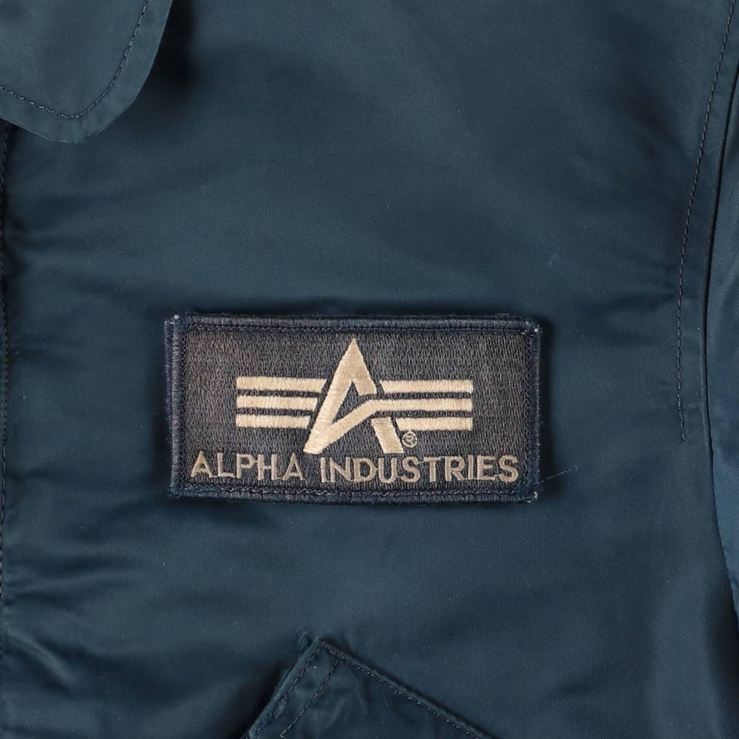 Civilian Alpha CWU-45 Nylon green type Vintage Second Hand