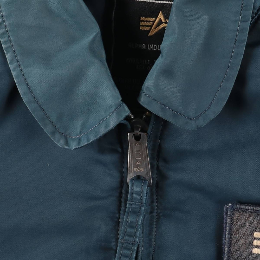 Civilian Alpha CWU-45 Nylon green type Vintage Second Hand