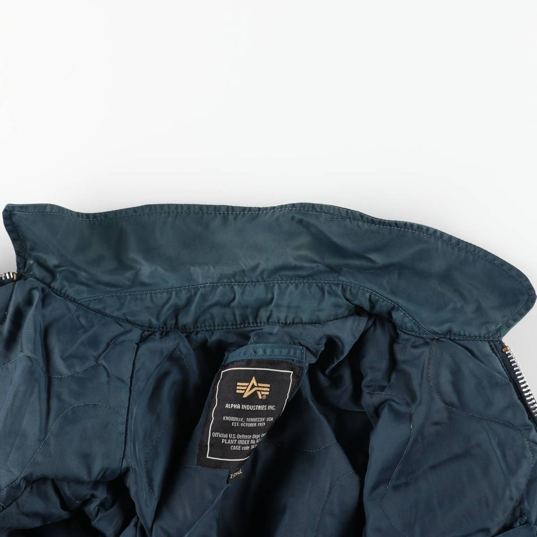 Civilian Alpha CWU-45 Nylon green type Vintage Second Hand