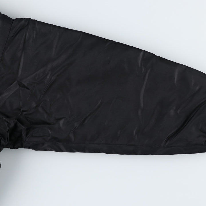 Civilian Schott MA-1 Military Flight Jacket, Men's Size L Nylon black type Vintage Second Hand