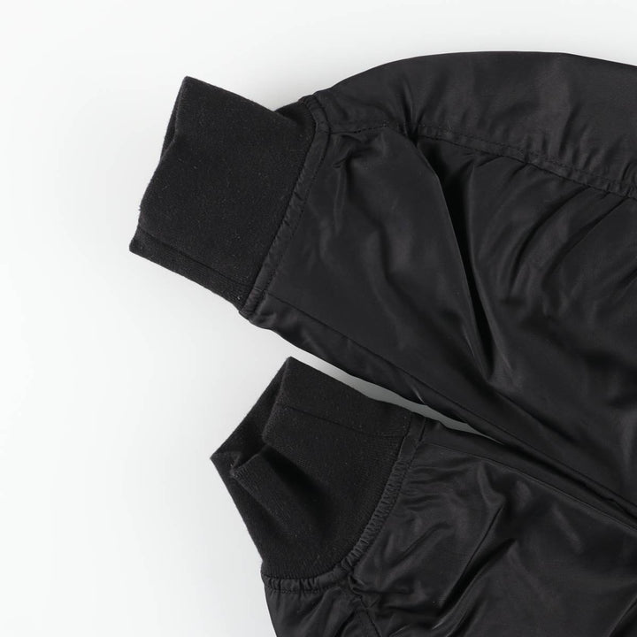 Guess Oversized Fit Padded Military Flight Jacket (Men's Size L equivalent) polyamide black type Vintage Second Hand