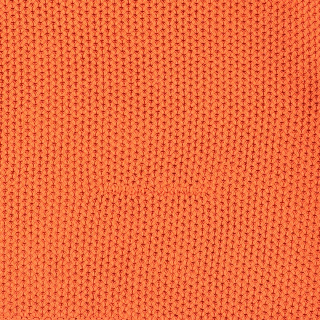 Ralph Lauren LAUREN Shawl Collar Cotton Knit Sweater, Women's Size XS (approx.) cotton orange type Vintage Second Hand