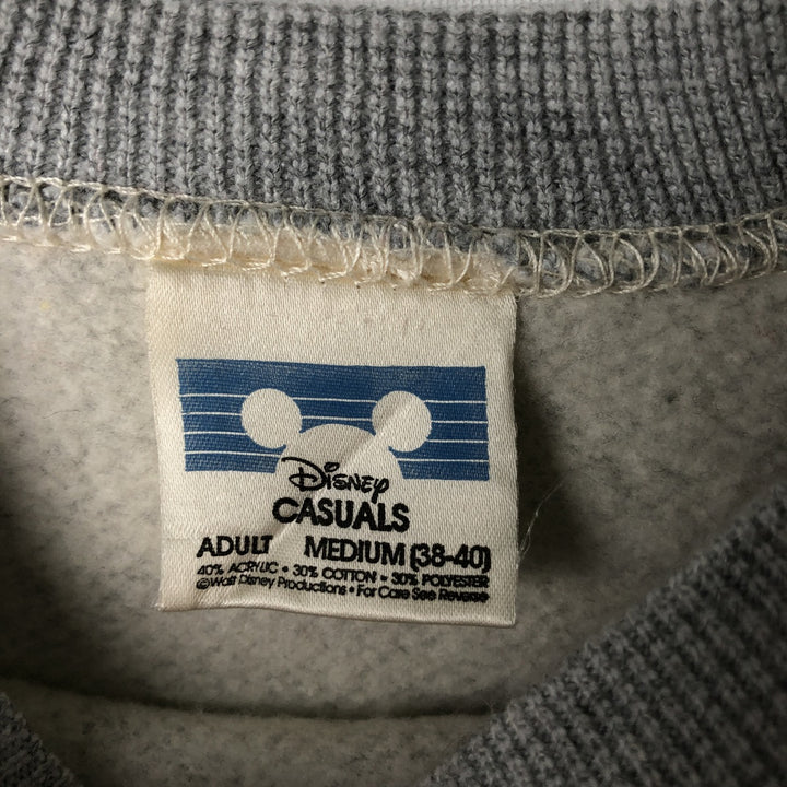 1980'S Disney Mickey Mouse Character Sweatshirt, Women's Size M (approx.), Vintage acrylic gray type Vintage Second Hand