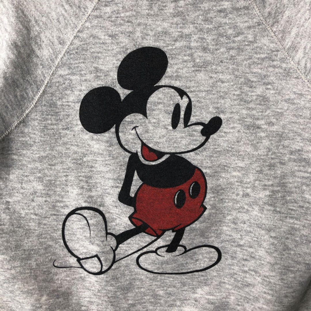 1980'S Disney Mickey Mouse Character Sweatshirt, Women's Size M (approx.), Vintage acrylic gray type Vintage Second Hand
