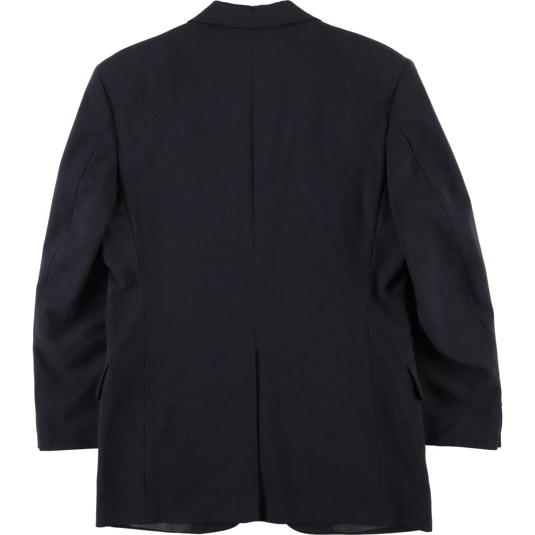 HEISMAN TROPHY Navy Blazer Tailored Jacket, Made in USA, Men's Size M (approx.) wool navy blue type Vintage Second Hand