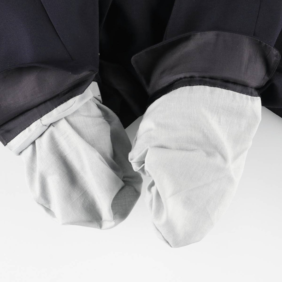 HEISMAN TROPHY Navy Blazer Tailored Jacket, Made in USA, Men's Size M (approx.) wool navy blue type Vintage Second Hand