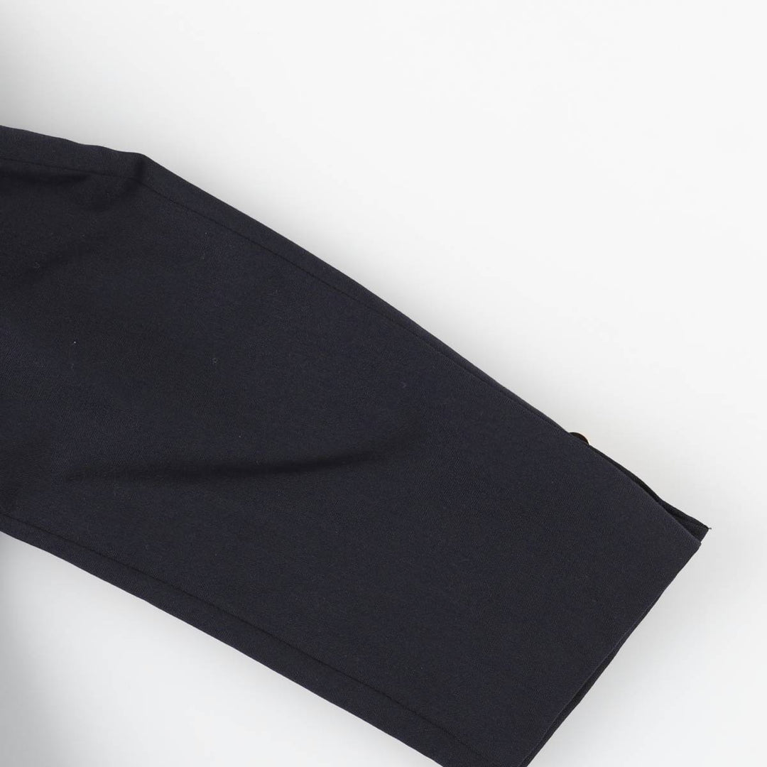 HEISMAN TROPHY Navy Blazer Tailored Jacket, Made in USA, Men's Size M (approx.) wool navy blue type Vintage Second Hand