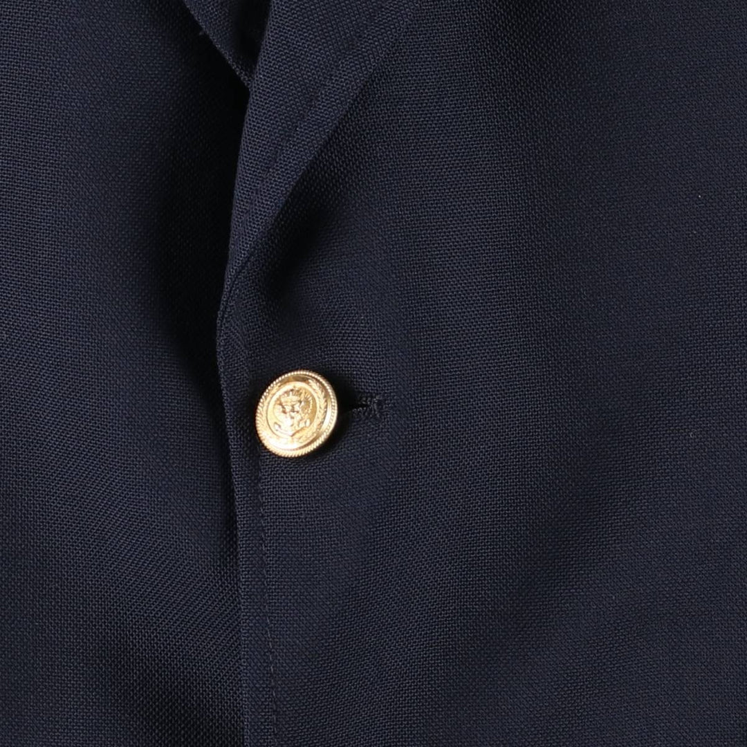 ADAMS ROW Navy Blazer Tailored Jacket, Men's Size M (approx.) unclear navy blue type Vintage Second Hand