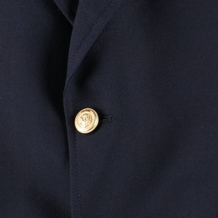 ADAMS ROW Navy Blazer Tailored Jacket, Men's Size M (approx.) unclear navy blue type Vintage Second Hand