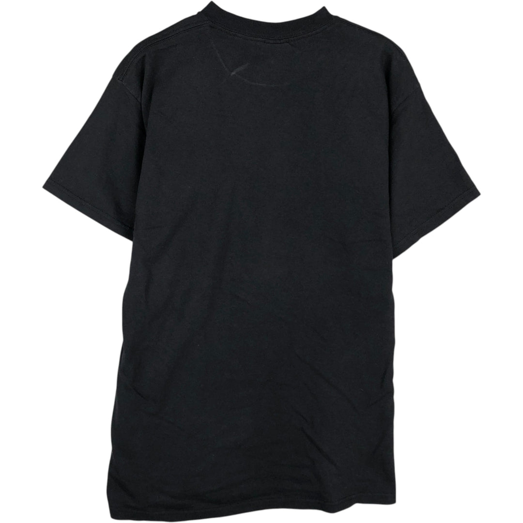 Delta PRO WEIGHT Printed T-Shirt, Men's Size L (equivalent) cotton black type Vintage Second Hand