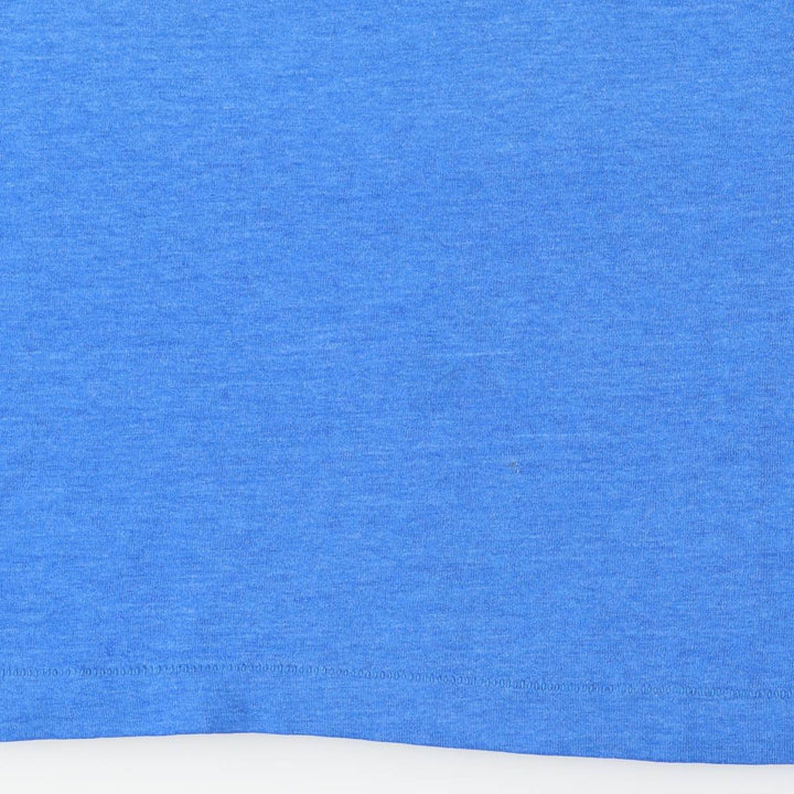 2000'S Fruit of the Loom JESUS CHRIS message print T-shirt, men's size L (approx.) cotton blue type Vintage Second Hand