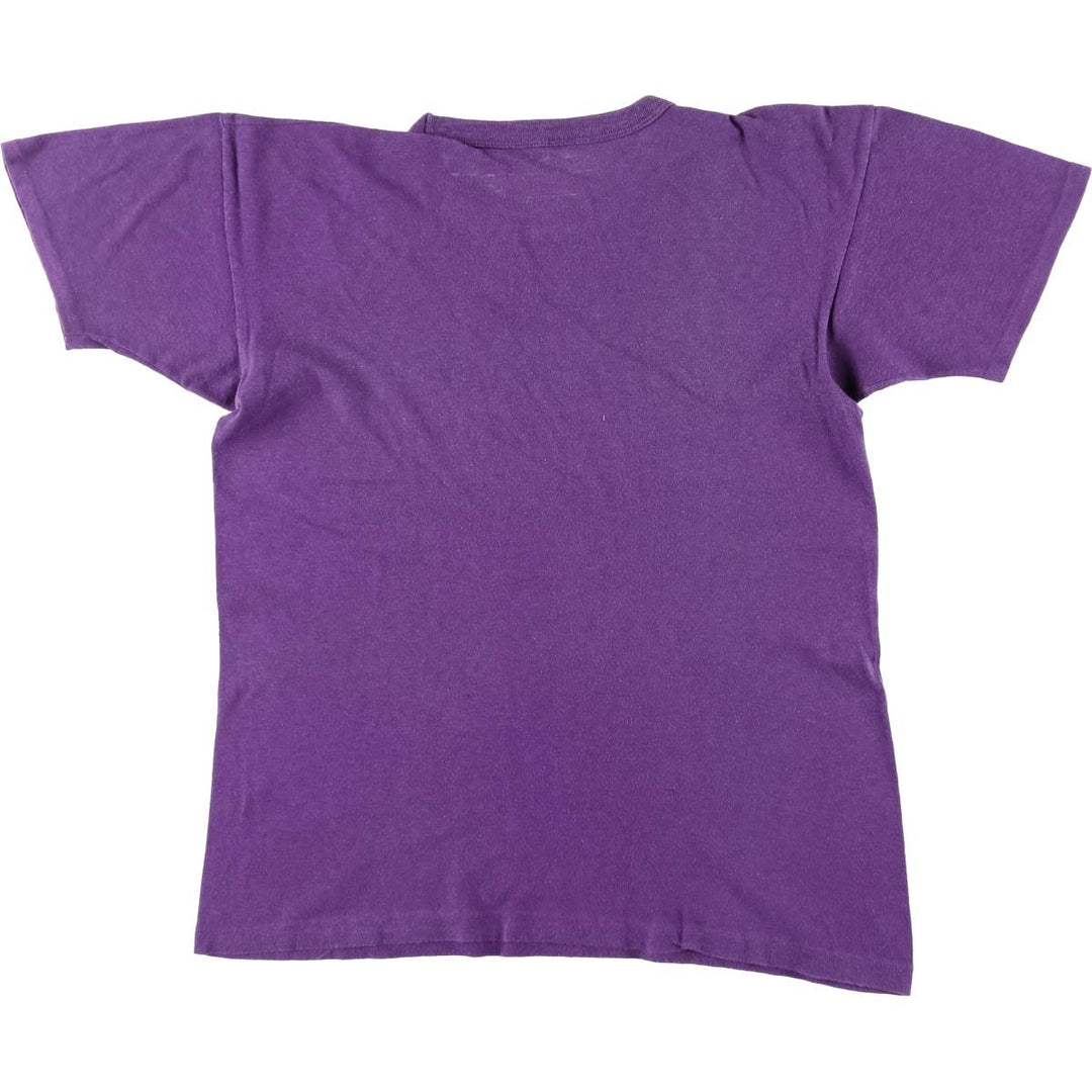 Vintage 90'S college T-shirt, size S, men's unclear purple type Vintage Second Hand