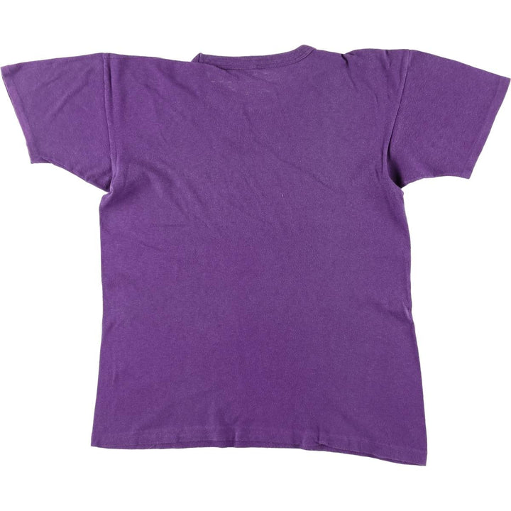 Vintage 90'S college T-shirt, size S, men's unclear purple type Vintage Second Hand