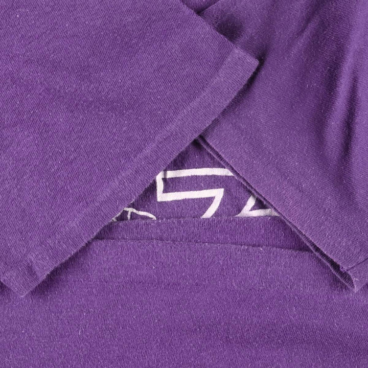Vintage 90'S college T-shirt, size S, men's unclear purple type Vintage Second Hand
