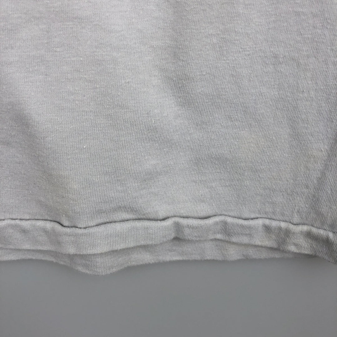 HNEDAK CLOTHIERS Message Print T-Shirt, Made in USA, Men's Size M cotton gray type Vintage Second Hand
