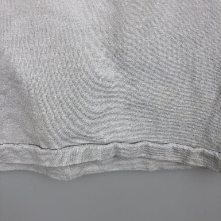HNEDAK CLOTHIERS Message Print T-Shirt, Made in USA, Men's Size M cotton gray type Vintage Second Hand