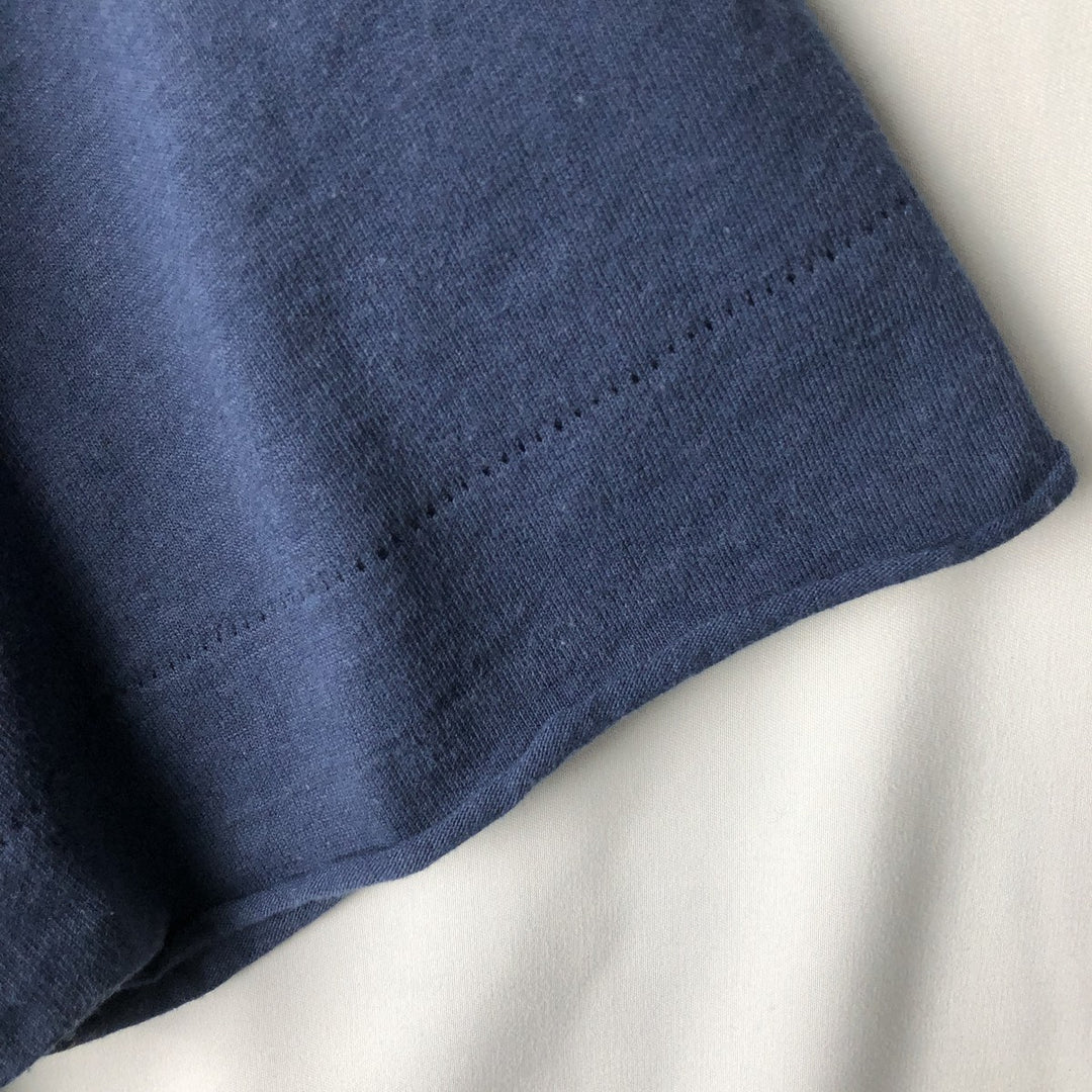 90'S Fruit of the Loom Best Printed T-shirt, Made in USA, Men's XL, Vintage cotton navy blue type Vintage Second Hand