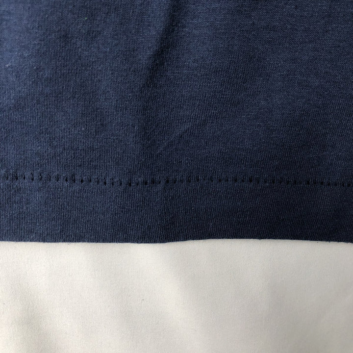 90'S Fruit of the Loom Best Printed T-shirt, Made in USA, Men's XL, Vintage cotton navy blue type Vintage Second Hand