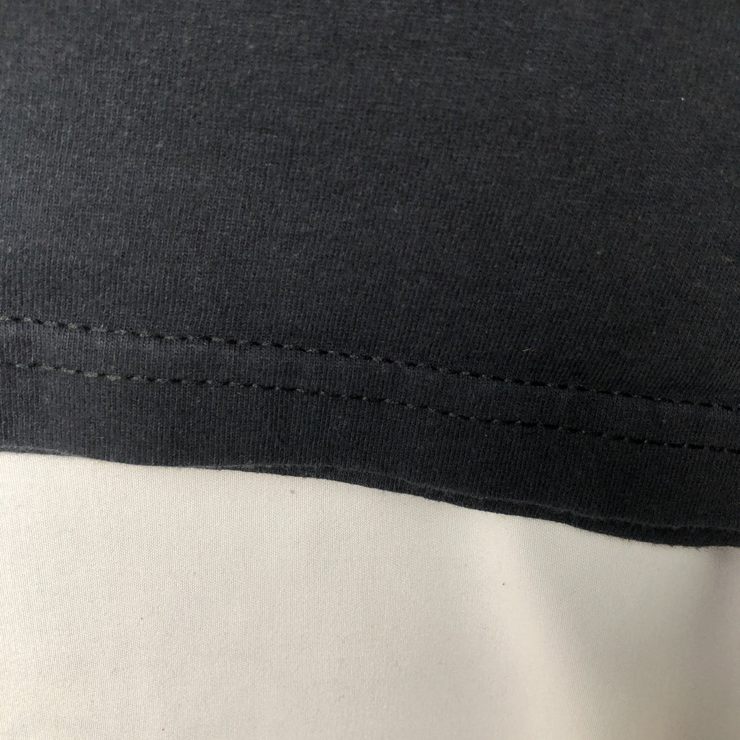 Fruit of the Loom Heavy HD Print T-Shirt, Men's Size XL (approx.) cotton black type Vintage Second Hand