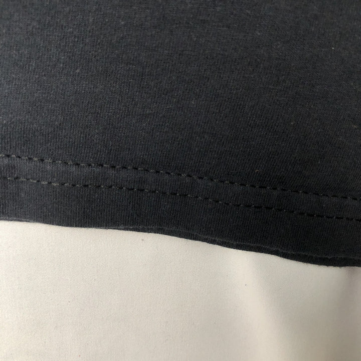 Fruit of the Loom Heavy HD Print T-Shirt, Men's Size XL (approx.) cotton black type Vintage Second Hand