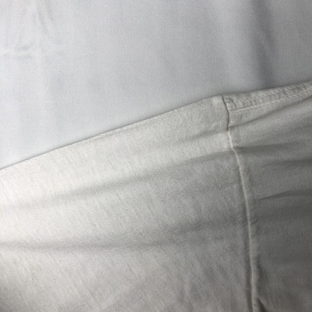 80'S MY SHIRT Printed T-Shirt, Made in USA, Men's XL equivalent, Vintage cotton white type Vintage Second Hand
