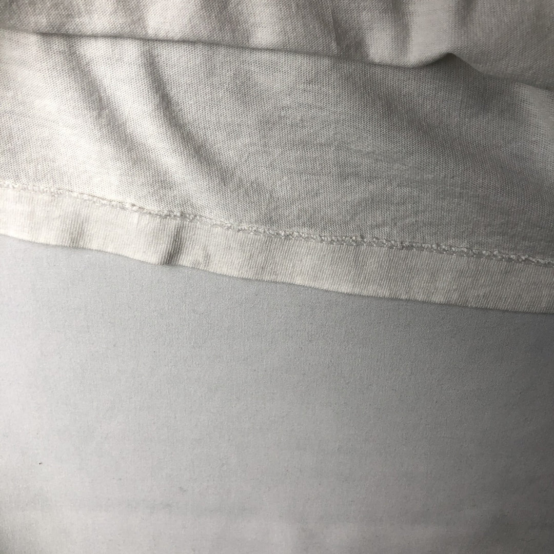 80'S MY SHIRT Printed T-Shirt, Made in USA, Men's XL equivalent, Vintage cotton white type Vintage Second Hand
