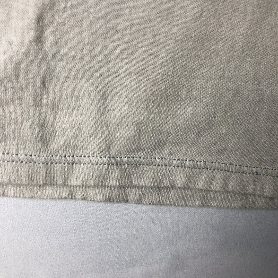 Vintage 90'S Russell print T-shirt, Made in USA, Men's Size L cotton Beige type Vintage Second Hand