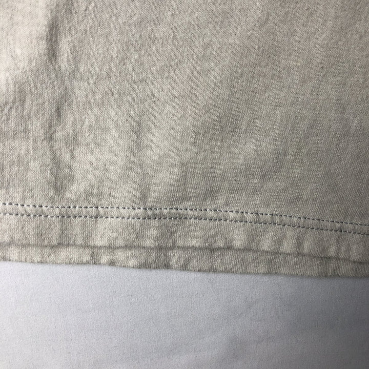 Vintage 90'S Russell print T-shirt, Made in USA, Men's Size L cotton Beige type Vintage Second Hand