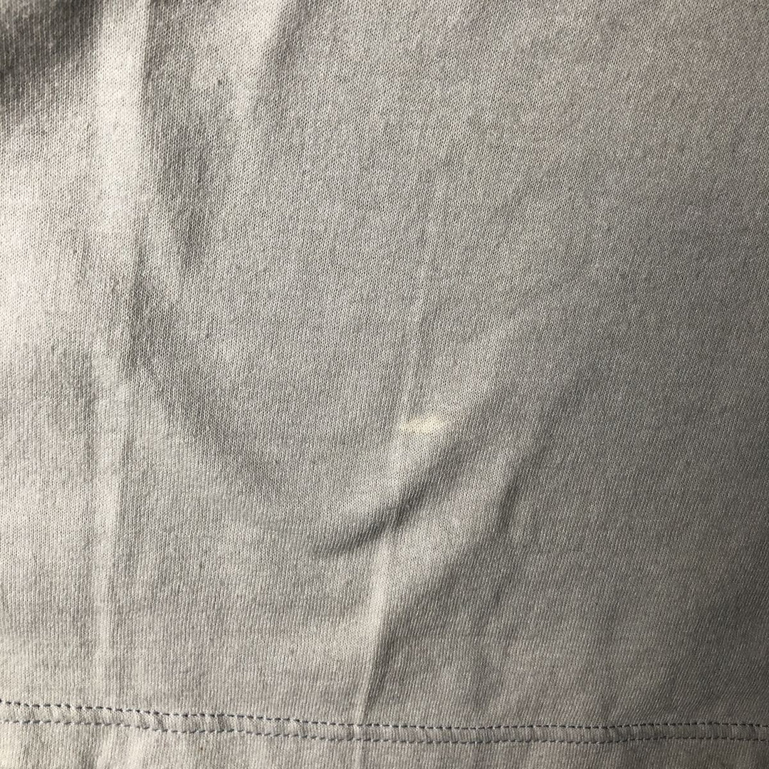 Vintage 90'S Russell print T-shirt, Made in USA, Men's Size L cotton Beige type Vintage Second Hand