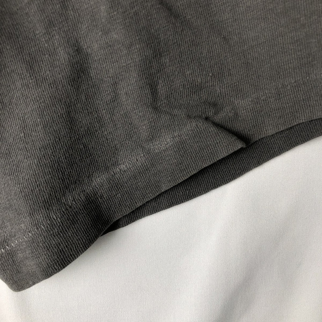 Printed T-shirt, Men's XL equivalent, Vintage unclear brown type Vintage Second Hand