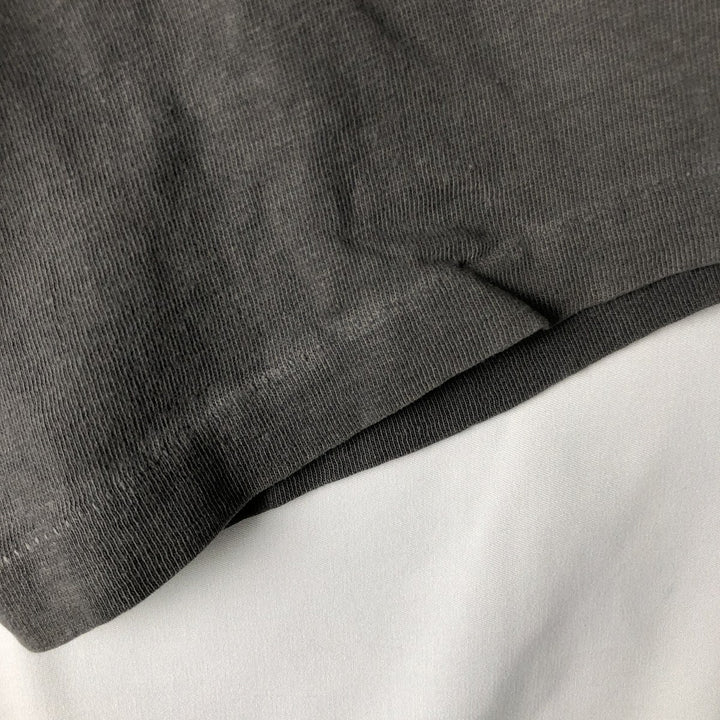 Printed T-shirt, Men's XL equivalent, Vintage unclear brown type Vintage Second Hand