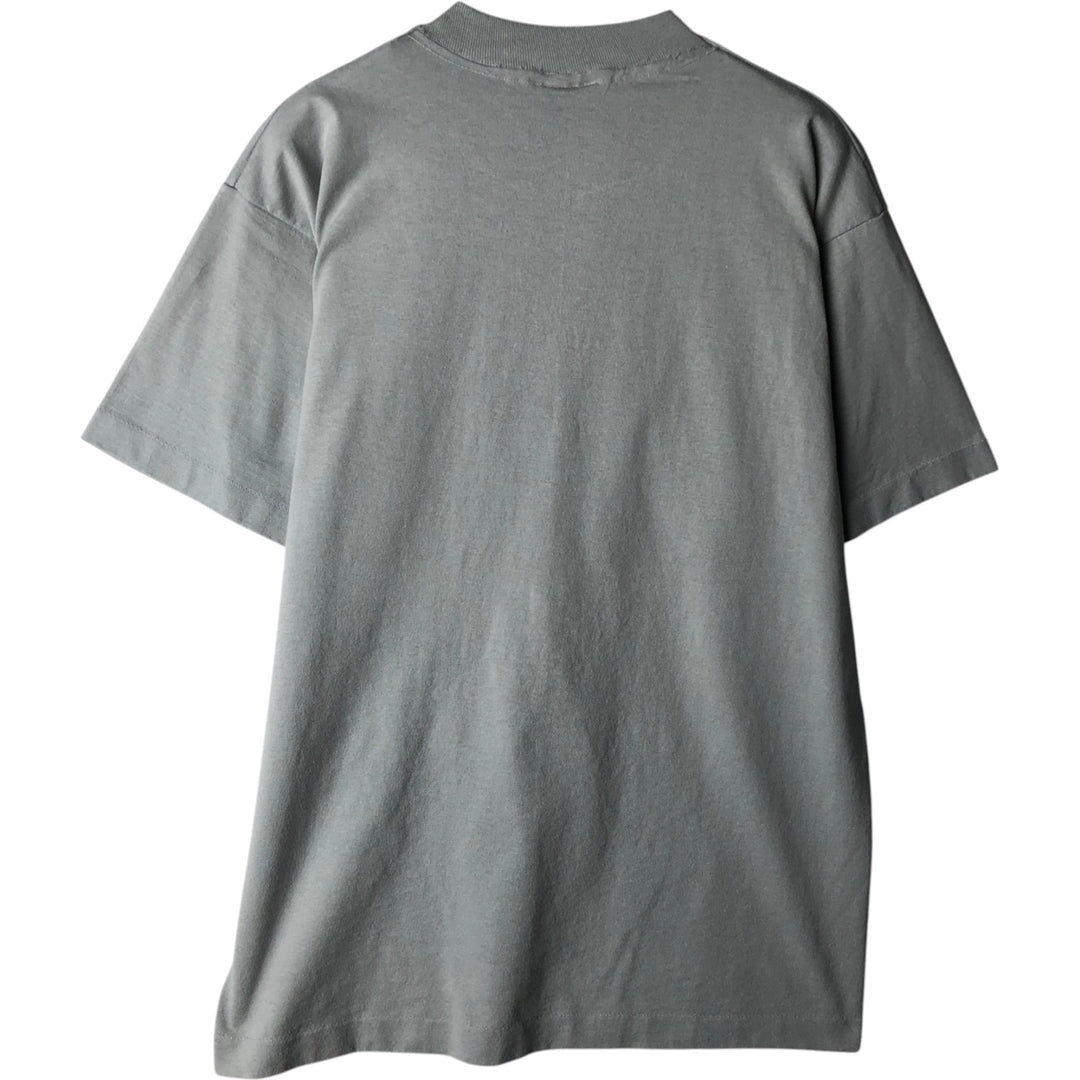 Vintage 1980'S Screen Stars Best Print T-Shirt, Made in USA, Men's Size Large cotton gray type Vintage Second Hand