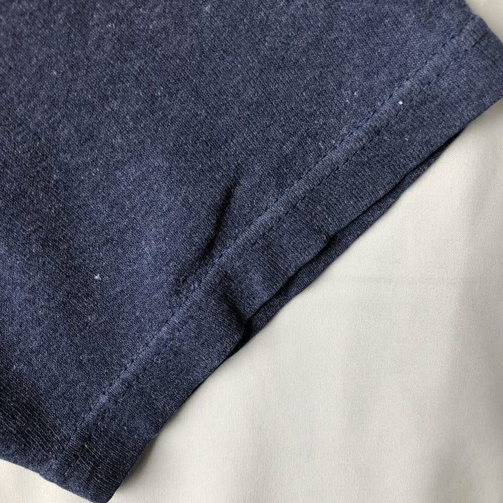 90'S Vintage Printed T-Shirt, Men's M Size unclear navy blue type Vintage Second Hand