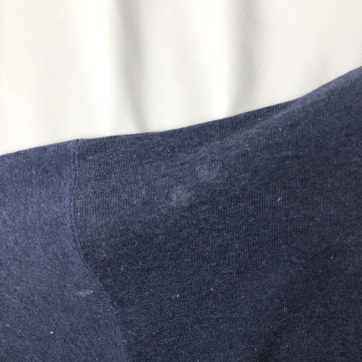 90'S Vintage Printed T-Shirt, Men's M Size unclear navy blue type Vintage Second Hand
