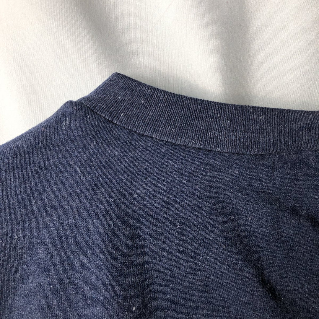 90'S Vintage Printed T-Shirt, Men's M Size unclear navy blue type Vintage Second Hand