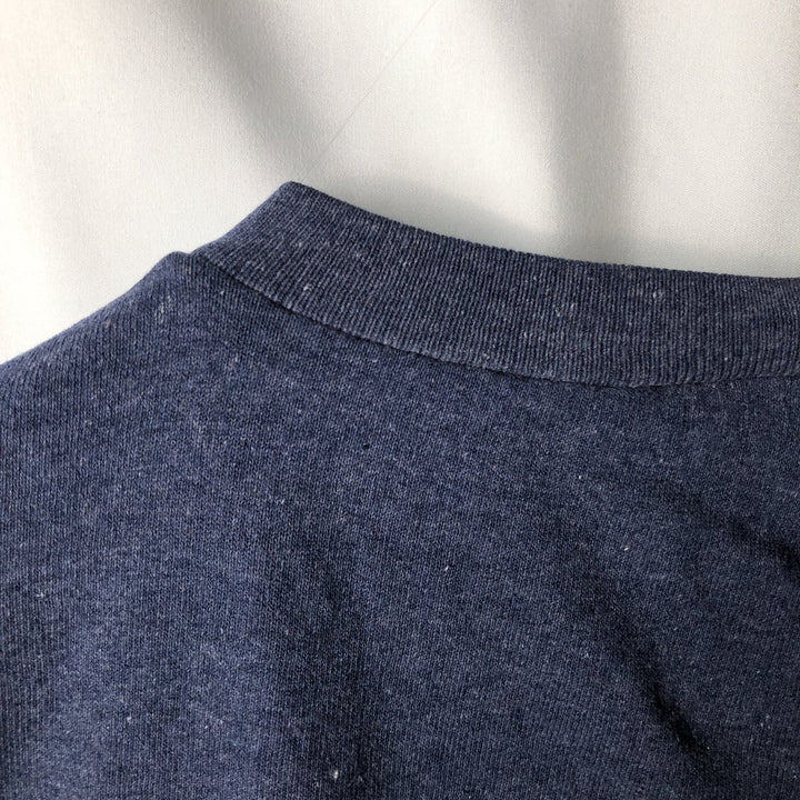 90'S Vintage Printed T-Shirt, Men's M Size unclear navy blue type Vintage Second Hand