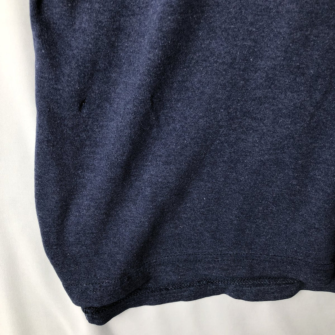 90'S Vintage Printed T-Shirt, Men's M Size unclear navy blue type Vintage Second Hand