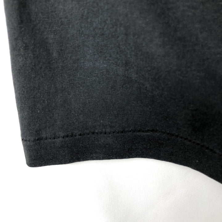 90'S Hanes BEEFY-T Printed T-shirt Made in USA Men's XL Vintage cotton black type Vintage Second Hand