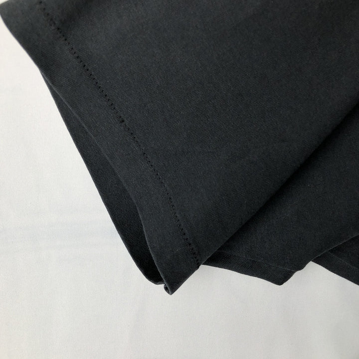 90'S Hanes BEEFY-T Printed T-shirt Made in USA Men's XL Vintage cotton black type Vintage Second Hand