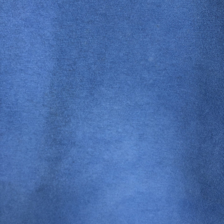~90'S BVD Plain T-Shirt, Made in USA, Men's Size L (Equivalent), Vintage cotton blue type Vintage Second Hand