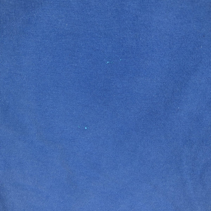 ~90'S BVD Plain T-Shirt, Made in USA, Men's Size L (Equivalent), Vintage cotton blue type Vintage Second Hand