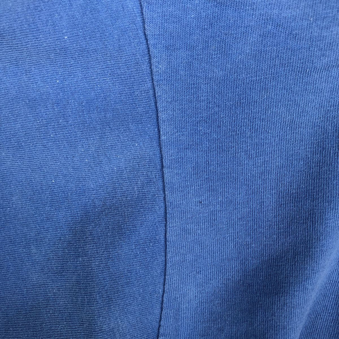 ~90'S BVD Plain T-Shirt, Made in USA, Men's Size L (Equivalent), Vintage cotton blue type Vintage Second Hand
