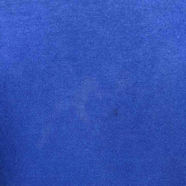 Russell plain pocket t-shirt, made in USA, men's size XL. cotton blue type Vintage Second Hand