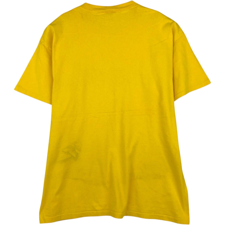 90'S Delta Cheerios Advertising T-Shirt, Made in USA, Men's XL equivalent, Vintage cotton yellow type Vintage Second Hand
