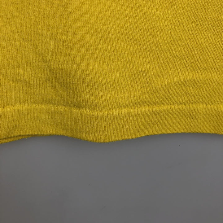 90'S Delta Cheerios Advertising T-Shirt, Made in USA, Men's XL equivalent, Vintage cotton yellow type Vintage Second Hand
