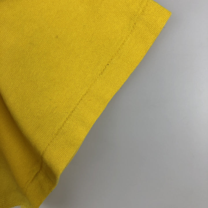 90'S Delta Cheerios Advertising T-Shirt, Made in USA, Men's XL equivalent, Vintage cotton yellow type Vintage Second Hand