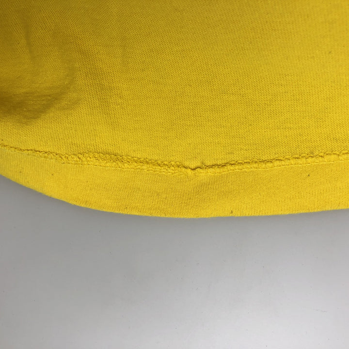 90'S Delta Cheerios Advertising T-Shirt, Made in USA, Men's XL equivalent, Vintage cotton yellow type Vintage Second Hand